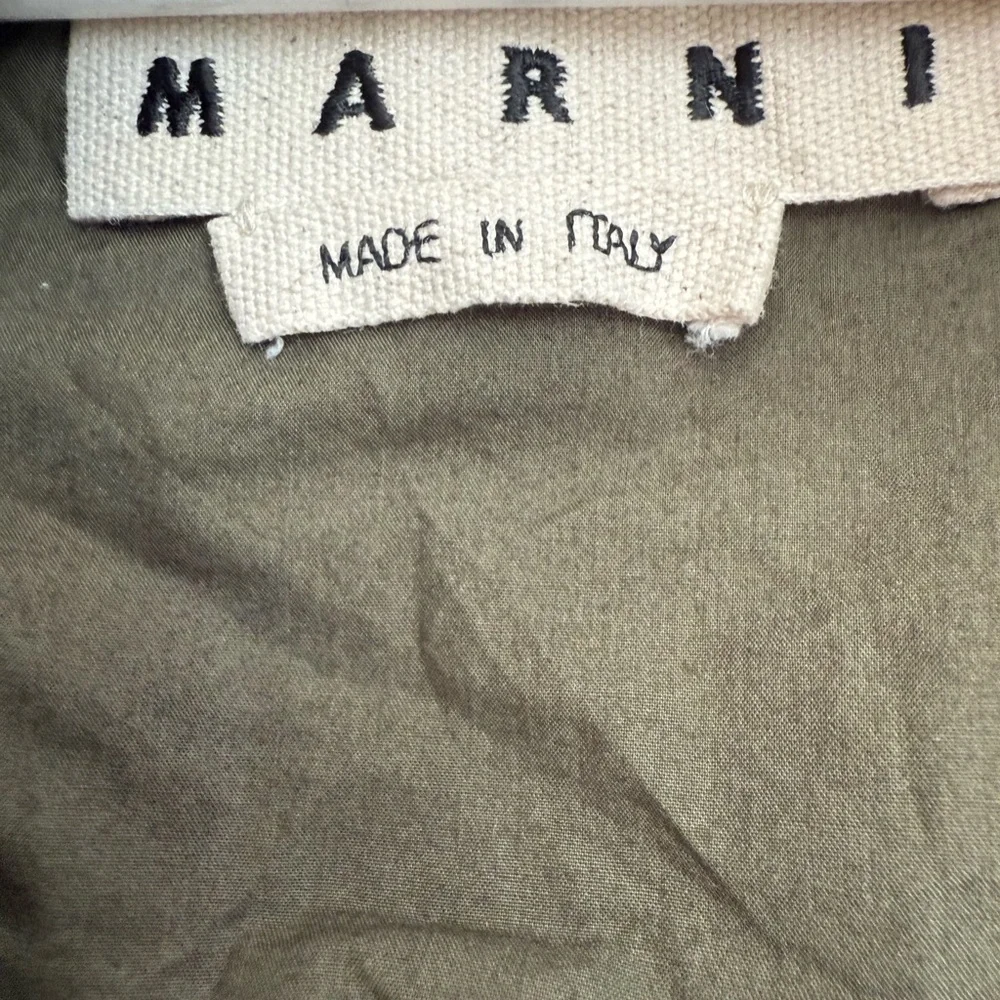 *LUXURY* Marni Black Hooded Jacket Large/XL - Picture 7 of 10